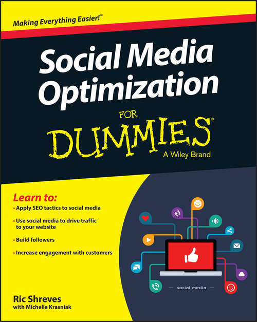 Book cover of Social Media Optimization For Dummies