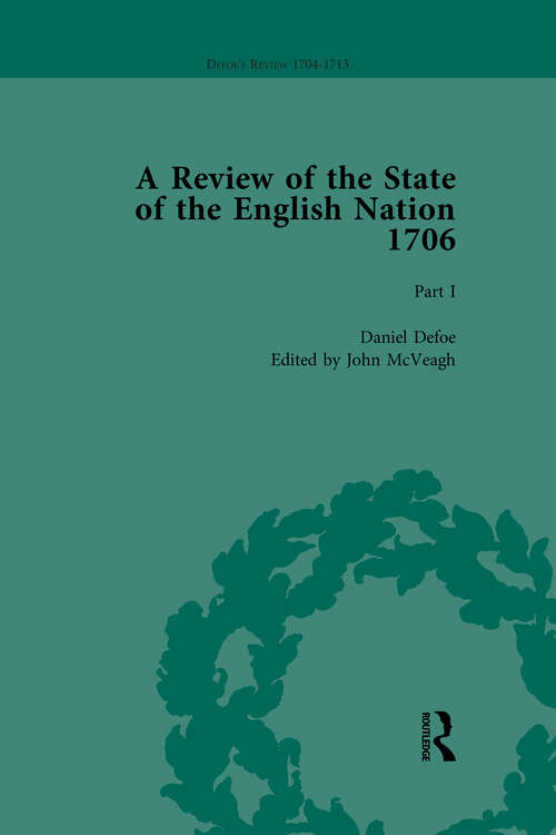 Book cover of Defoe's Review 1704-13, Volume 3 (Defoe's Review 1704–13)