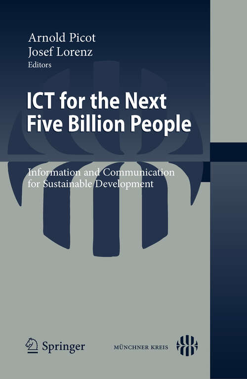 Book cover of ICT for the Next Five Billion People: Information and Communication for Sustainable Development (2010)