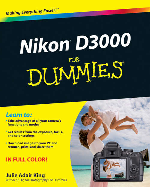 Book cover of Nikon D3000 For Dummies