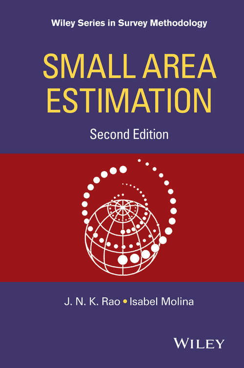 Book cover of Small Area Estimation (2) (Wiley Series in Survey Methodology)