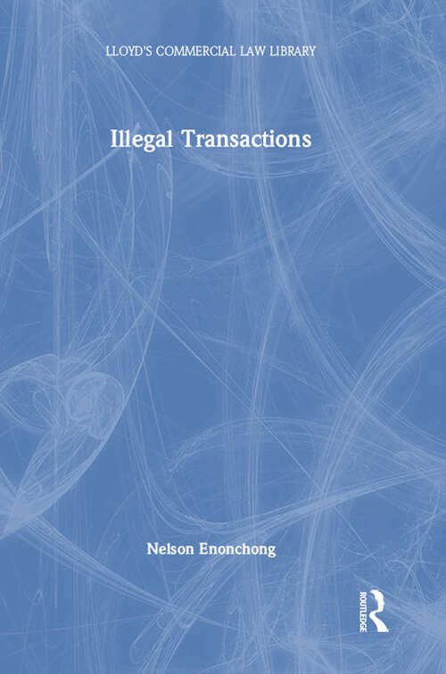Book cover of Illegal Transactions