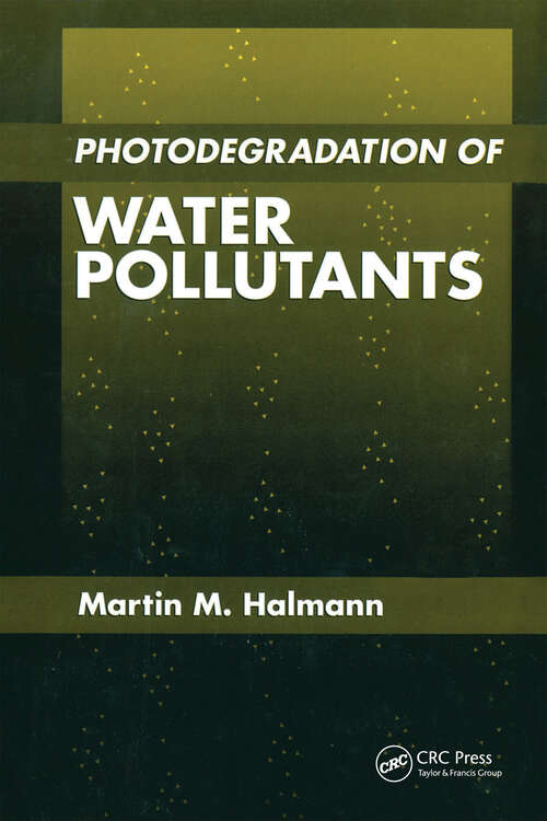 Book cover of Photodegradation of Water Pollutants