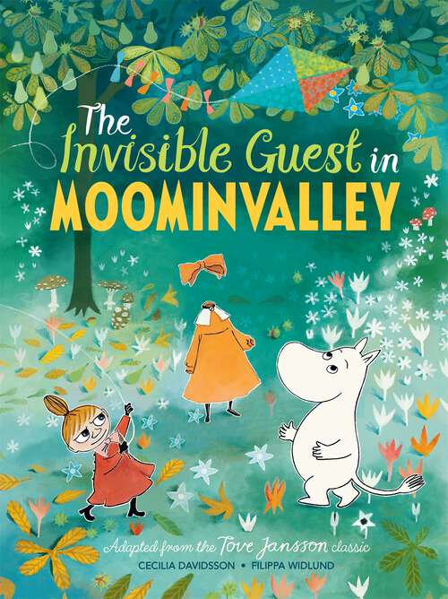 Book cover of The Invisible Guest in Moominvalley