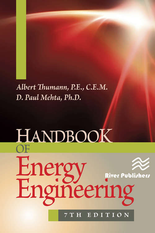 Book cover of Handbook of Energy Engineering, Seventh Edition (7)