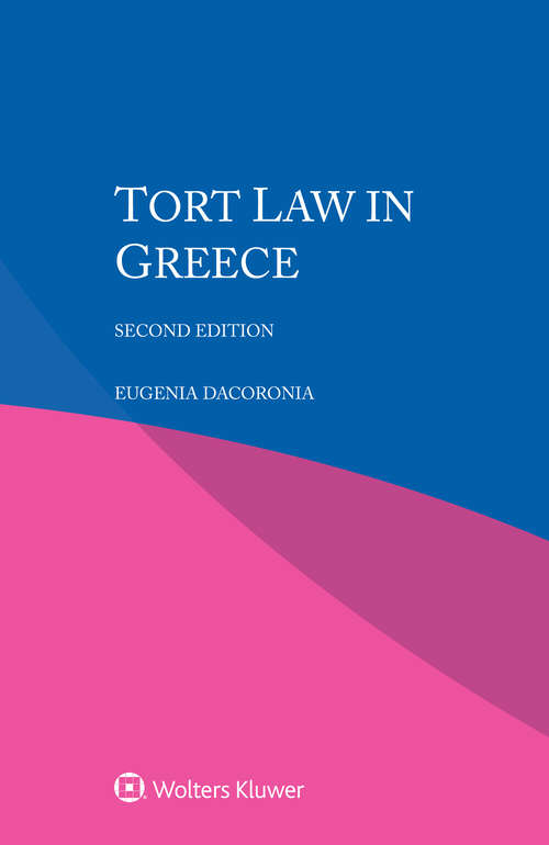 Book cover of Tort Law in Greece (2)