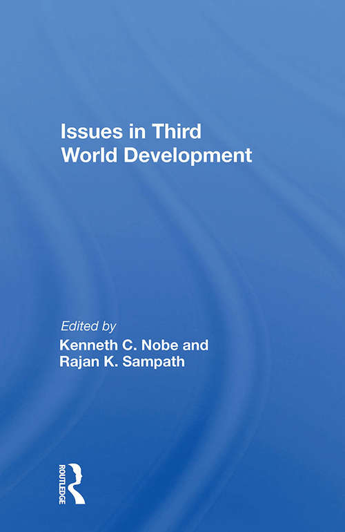 Book cover of Issues In Third World Development