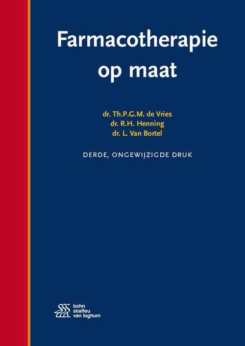 Book cover of Farmacotherapie op maat (3rd ed. 2018)