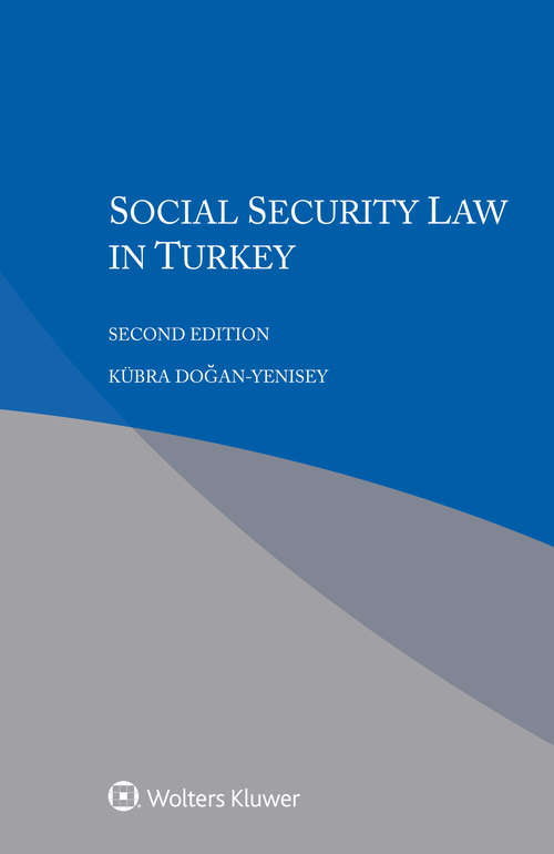 Book cover of Social Security Law in Turkey (2)