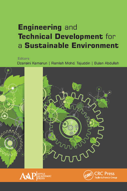 Book cover of Engineering and Technical Development for a Sustainable Environment