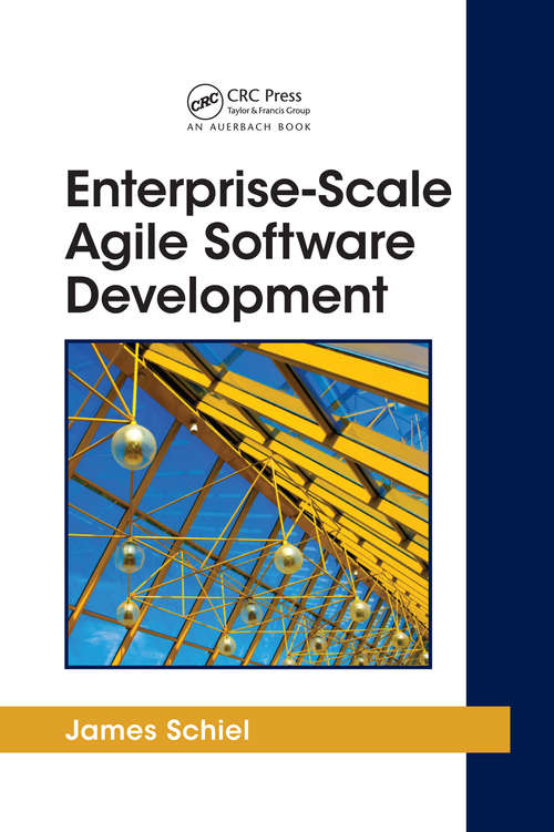 Book cover of Enterprise-Scale Agile Software Development (Applied Software Engineering Series)