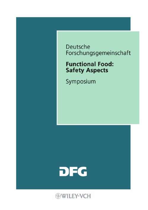 Book cover of Functional Food: Symposium (Forschungsberichte (DFG))