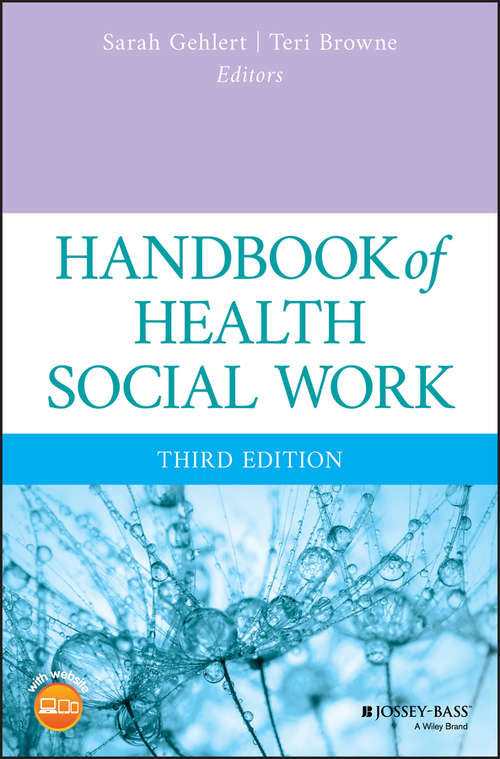 Book cover of Handbook of Health Social Work (3)