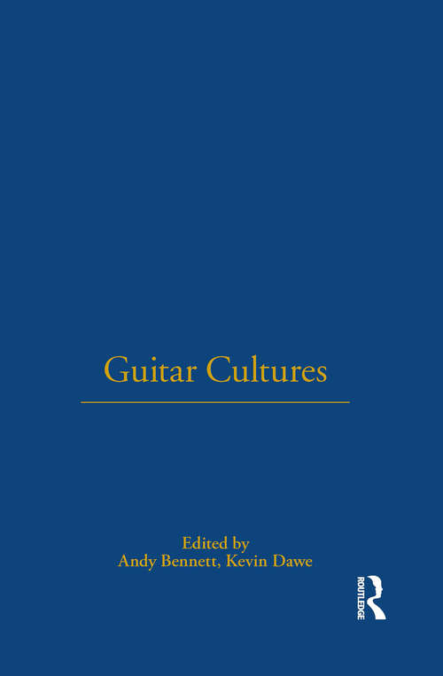 Book cover of Guitar Cultures
