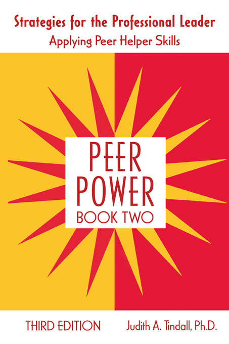 Book cover of Peer Power: Workbook: Applying Peer Helper Skills (3)