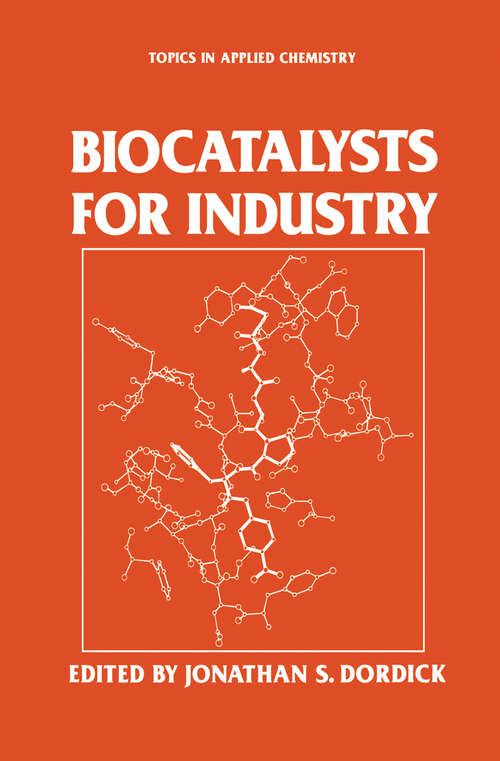 Book cover of Biocatalysts for Industry (1991) (Topics in Applied Chemistry)