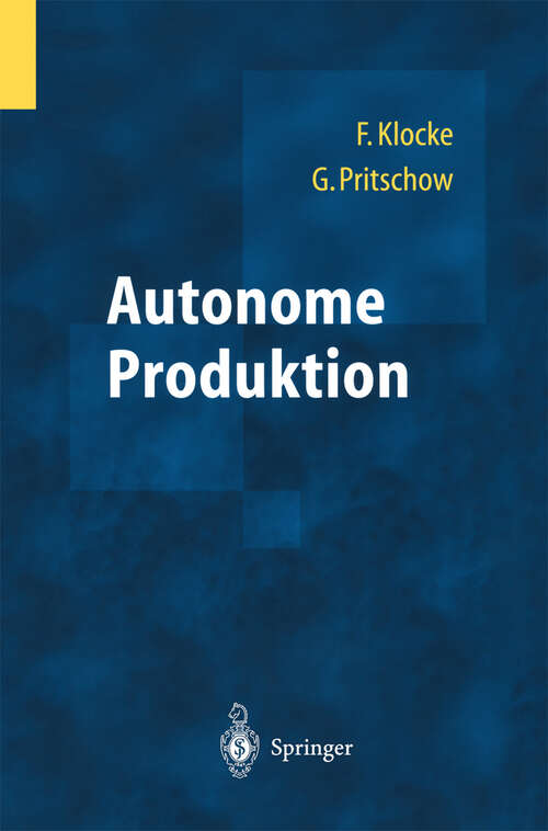 Book cover of Autonome Produktion (2004)