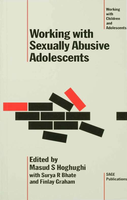 Book cover of Working with Sexually Abusive Adolescents: A Practice Manual (PDF)