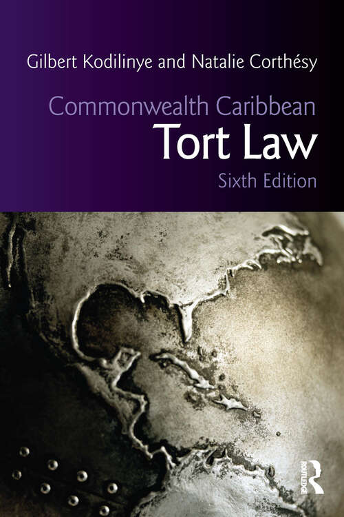 Book cover of Commonwealth Caribbean Tort Law (6) (Commonwealth Caribbean Law)