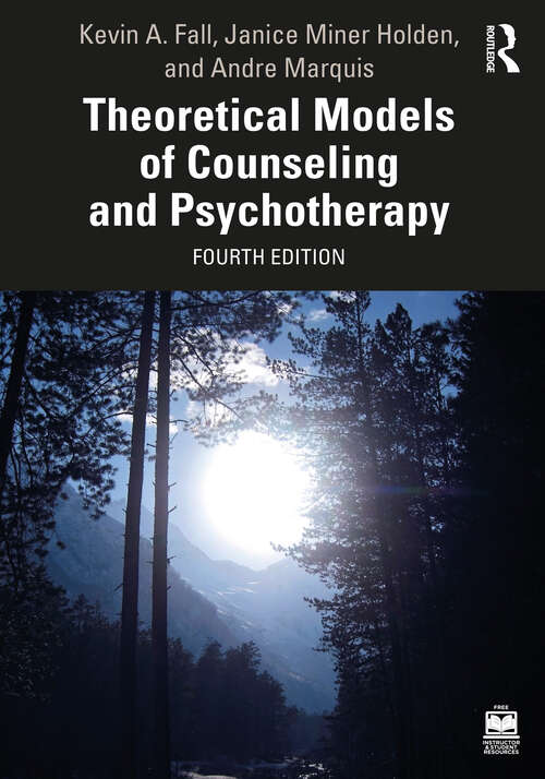 Book cover of Theoretical Models of Counseling and Psychotherapy