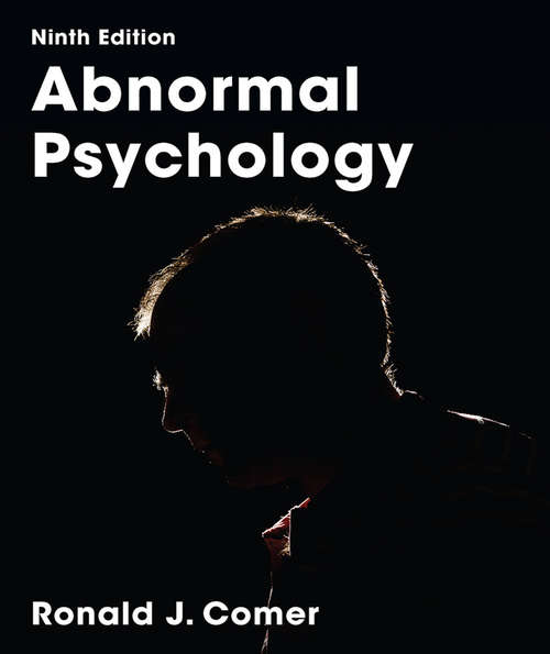 Book cover of Abnormal Psychology (9th ed. 2015)