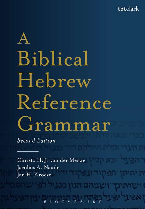 Book cover of A Biblical Hebrew Reference Grammar: Second Edition