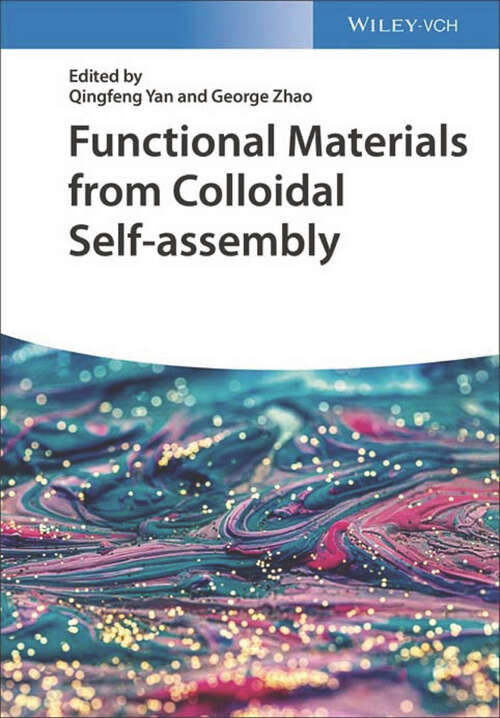 Book cover of Functional Materials from Colloidal Self-assembly