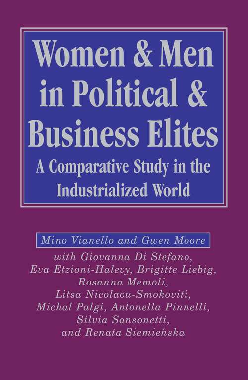Book cover of Women and Men in Political and Business Elites: A Comparative Study in the Industrialized World (PDF)
