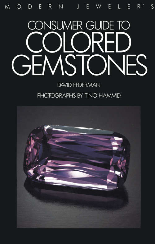 Book cover of Modern Jeweler’s Consumer Guide to Colored Gemstones (1990)