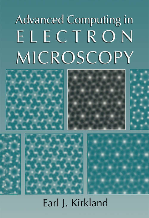 Book cover of Advanced Computing in Electron Microscopy (1998)