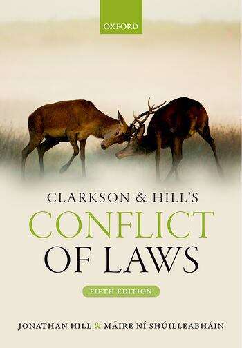 Book cover of Clarkson & Hill's Conflict of Laws: (pdf) (5)