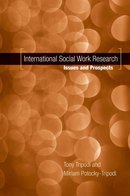 Book cover of International Social Work Research: Issues and Prospects