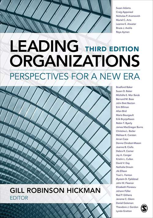 Book cover of Leading Organizations: Perspectives for a New Era (3) (PDF)