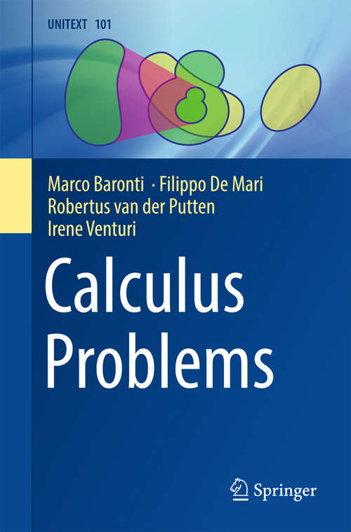 Book cover of Calculus Problems (1st ed. 2016) (UNITEXT #101)