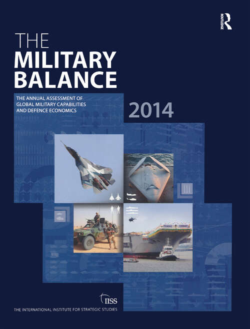 Book cover of The Military Balance 2014 (2) (The\military Balance Ser.)