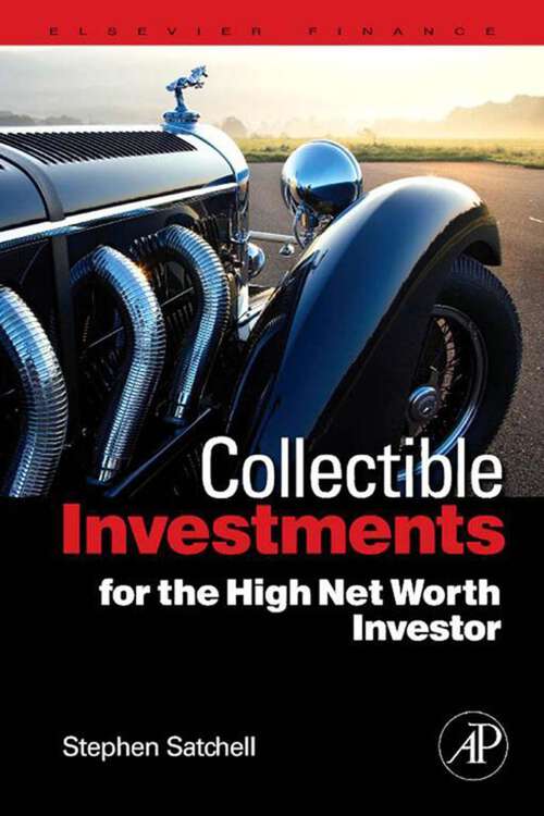 Book cover of Collectible Investments for the High Net Worth Investor