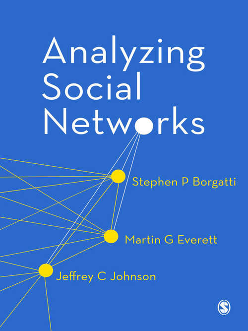 Book cover of Analyzing Social Networks (1st edition)