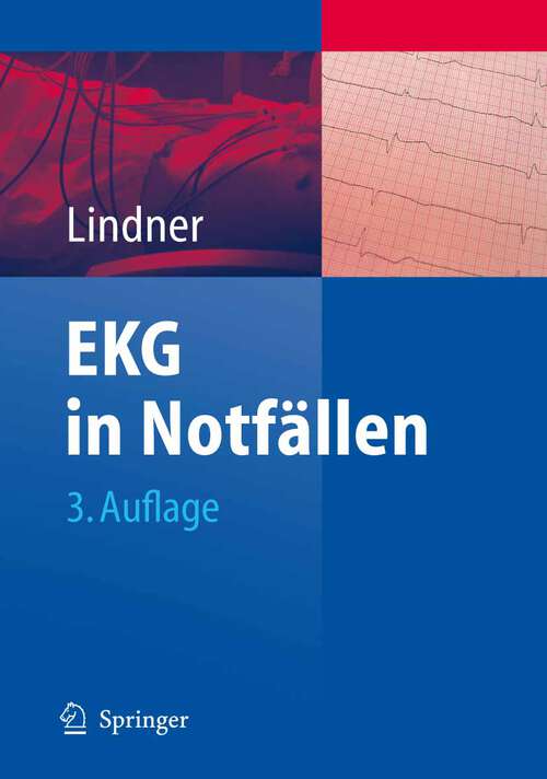 Book cover of EKG in Notfällen (3. Aufl. 2006)