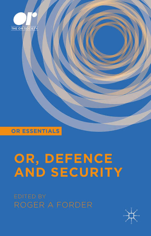 Book cover of OR, Defence and Security (2015) (OR Essentials)