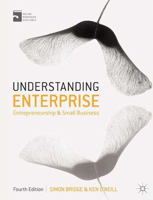 Book cover of Understanding Enterprise: Entrepreneurship And Small Business (PDF)