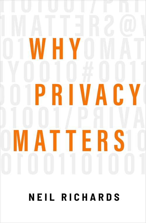 Book cover of Why Privacy Matters