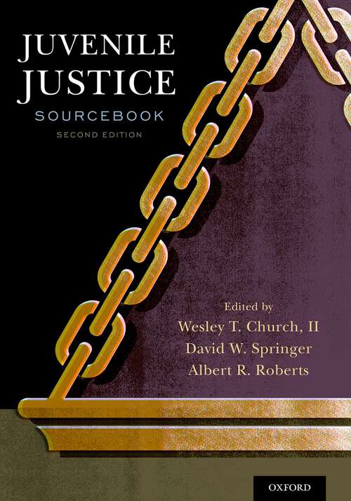 Book cover of Juvenile Justice Sourcebook (2)