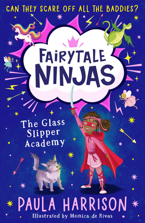 Book cover of The Glass Slipper Academy (Fairytale Ninjas #1)