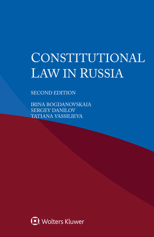 Book cover of Constitutional Law in Russia (2)