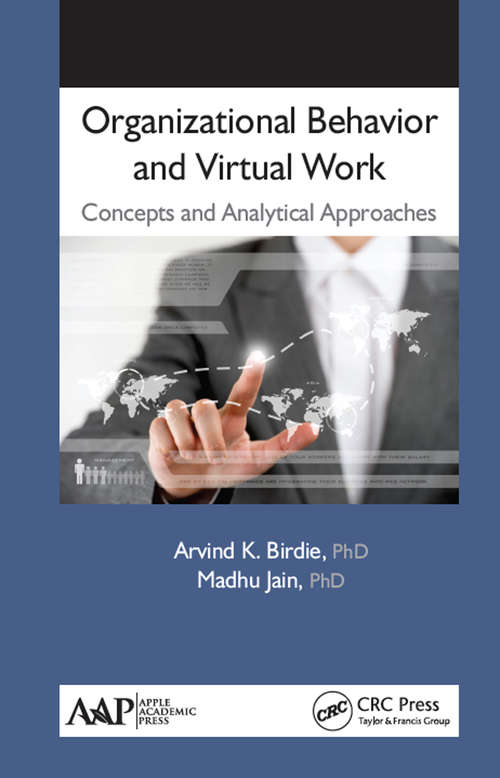 Book cover of Organizational Behavior and Virtual Work: Concepts and Analytical Approaches