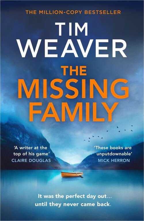 Book cover of The Missing Family: The must-read David Raker thriller, from the Sunday Times bestselling author of The Blackbird