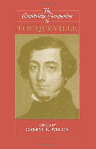 Book cover of The Cambridge Companion To Tocqueville (Cambridge Companions To Philosophy Ser. (PDF))