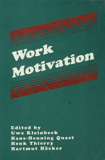 Book cover of Work Motivation (Applied Psychology Series)