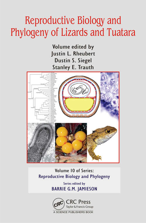 Book cover of Reproductive Biology and Phylogeny of Lizards and Tuatara