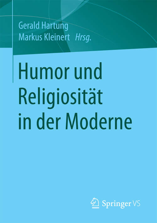 Book cover of Humor und Religiosität in der Moderne